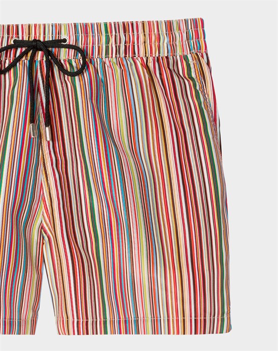 Signature Stripe Badeshorts